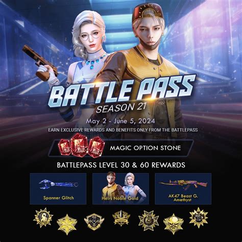 https //cf.gameclub.ph battle pass|[Promo] Battlepass Season 21 – May .